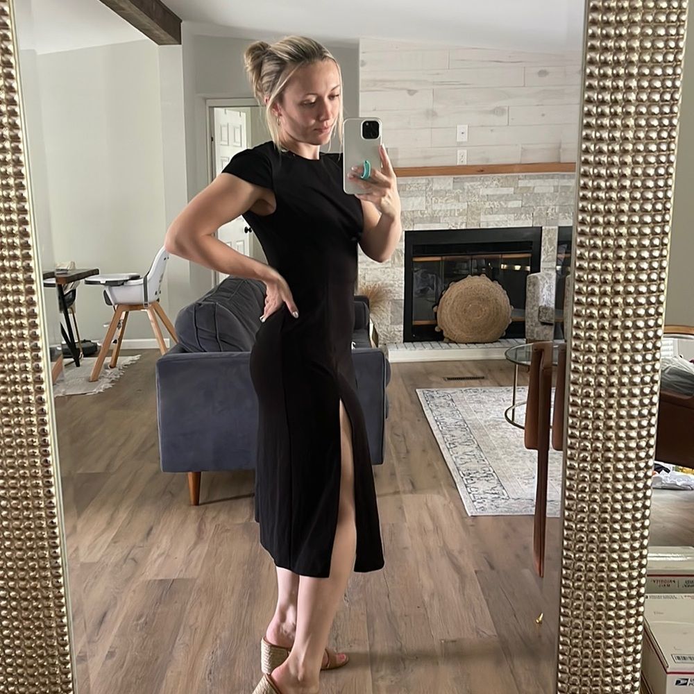 ASOS Black MIDI Dress
